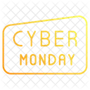 Texto da cyber segunda-feira  Ícone