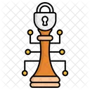 Cyber Strategy Security Icon
