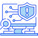 Scam Awareness Business Anti Malware Software Fake News Detection Icon
