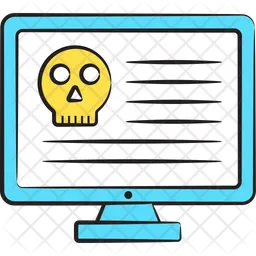 Cyber threat  Icon