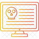 Cyber Attack Hacker Cyber Crime Icon