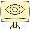 Cyber-Überwachung  Symbol