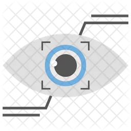 Cyber-Überwachung  Symbol