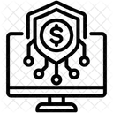 Cyber-Versicherung  Symbol