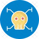 Cyber Virus Internet Virus Network Antivirus Icon