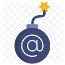 Cyber Attacke  Symbol