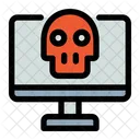 Cyber Attacke  Symbol