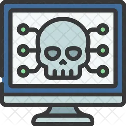 Cyber Attacke  Symbol