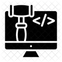 Cybercrime-Gesetz  Symbol