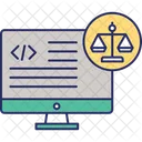 Cybercrime Law  Icon