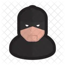 Cybercriminal Hacker Hacktivist Icon