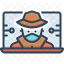 Cybercriminalité  Icône