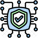Cyberdefense Cybersecurite Bouclier Icône