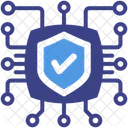 Cyberdefense Cybersecurite Bouclier Icône