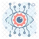 Cybernetics Autonetics Cybernetic Eye Icon