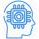 Cybernetics Artificial Intelligence Technology Icon