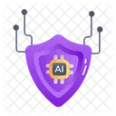 Cyberprotection Cybersecurity Safety Icon