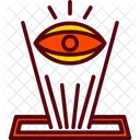 Cyberpunk Hologram Futurist Icon