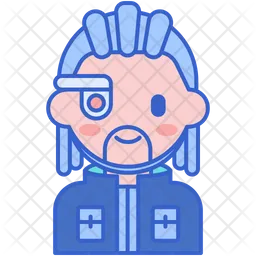 Cyberpunk Man  Icon