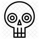 Cyberpunk Skull Icon