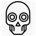 Cyberpunk Skull Icon