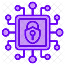 Cybersecurite Protection Confidentialite Icon