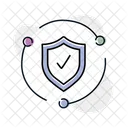 Cybersecurity Digital Security Protective Measures Icon