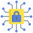 Cybersecurity Processor Secure Icon