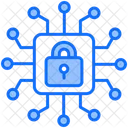 Cybersecurity Processor Secure Icon