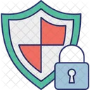 Cybersecurity Encryption Locked Icon