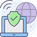 Cybersecurity Cyber Protection Internet Security Icon