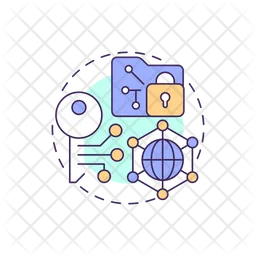 Cybersecurity and privacy  Icon