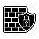 Cybersecurity Firewall Firewall Cybersecurity Icon