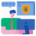 Cybersecurity  Icon