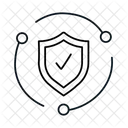 Cybersecurity Digital Security Protective Measures Icon