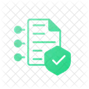 Cybersecurity insurance  Icon