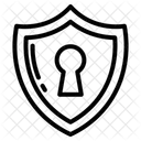 Cybersecurity Shield  Icon