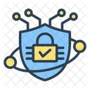 Cybersecurity solutions  Icon
