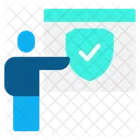 Cybersecurity training  Icon