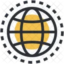 Cyberspazio Globo Internet Icon