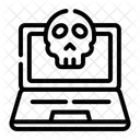 Cyberterrorismus Anti Terror Tag Malware Symbol
