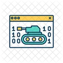 Cyberwarfare Icon