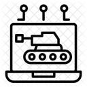 Cyberwarfare Icon