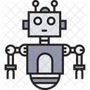 Robot Cyborg Humanoid Icon