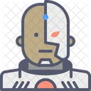 Cyborg Dccomics Hero Icon
