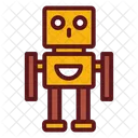 Cyborg Robot Machine Icon