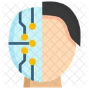 Cyborg Head  Icon