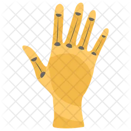 Cyborg Metallic Hand  Icon