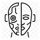 Cyborg Robot Bot Machine Icon