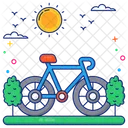 Cycle Bicycle Transport Icon